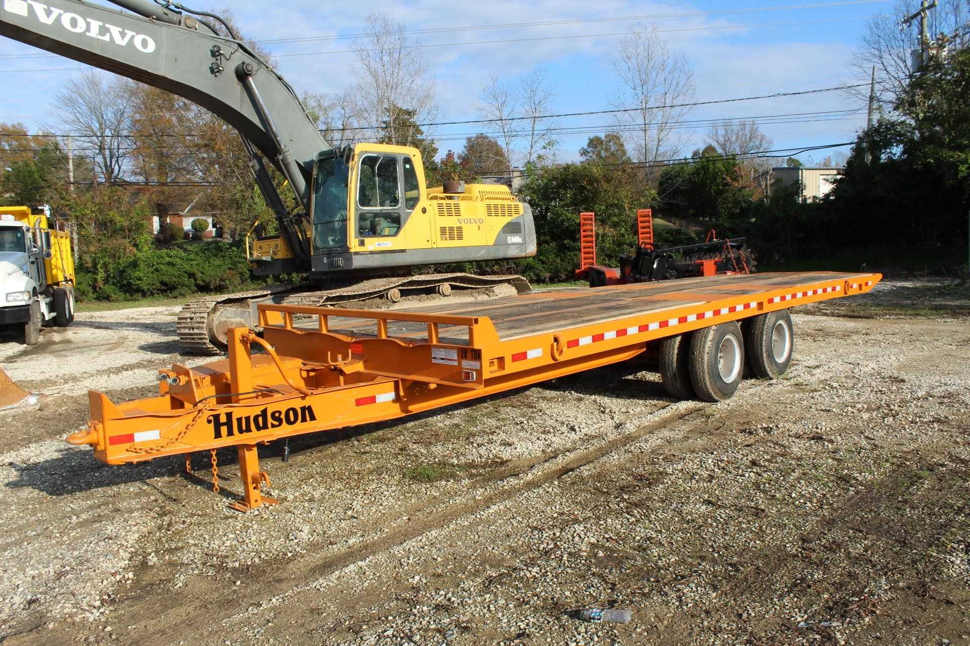 HUDSON HTD20A Flatbed Trailer 1984