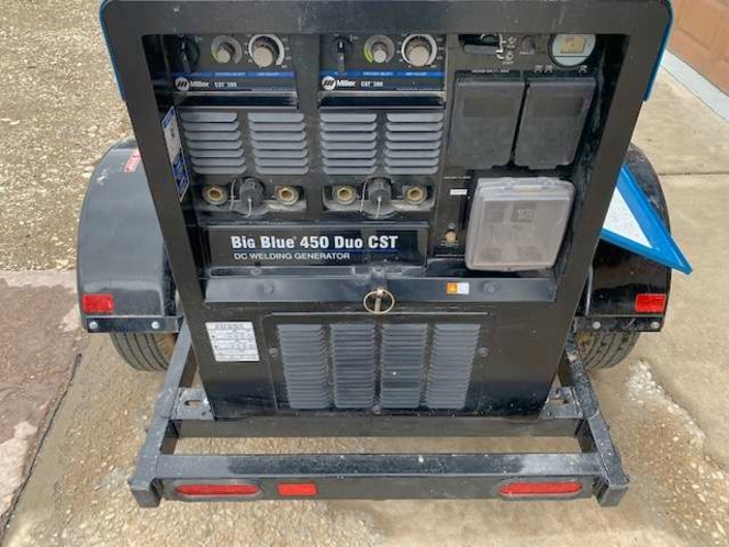 MILLER BIG BLUE 450 DUO CST WELDER