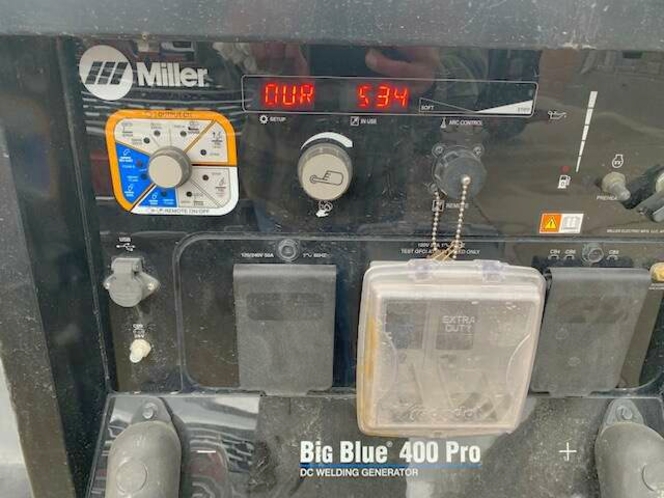 MILLER BIG BLUE 450 DUO CST WELDER