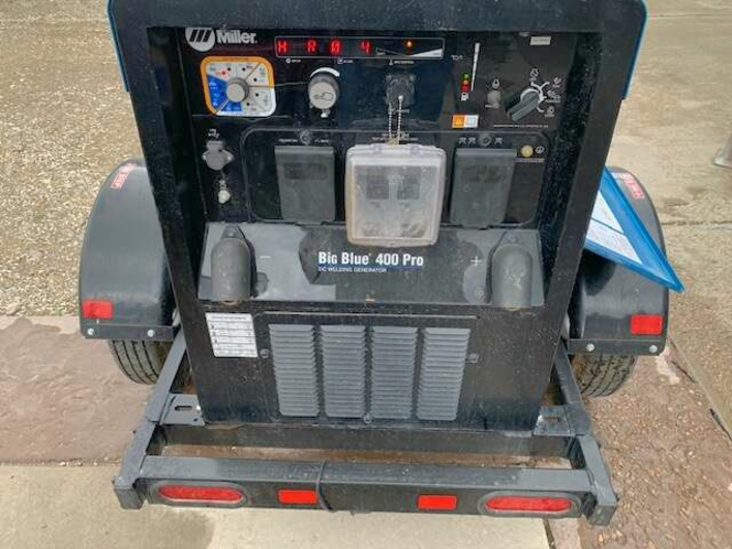 MILLER BIG BLUE 450 DUO CST WELDER