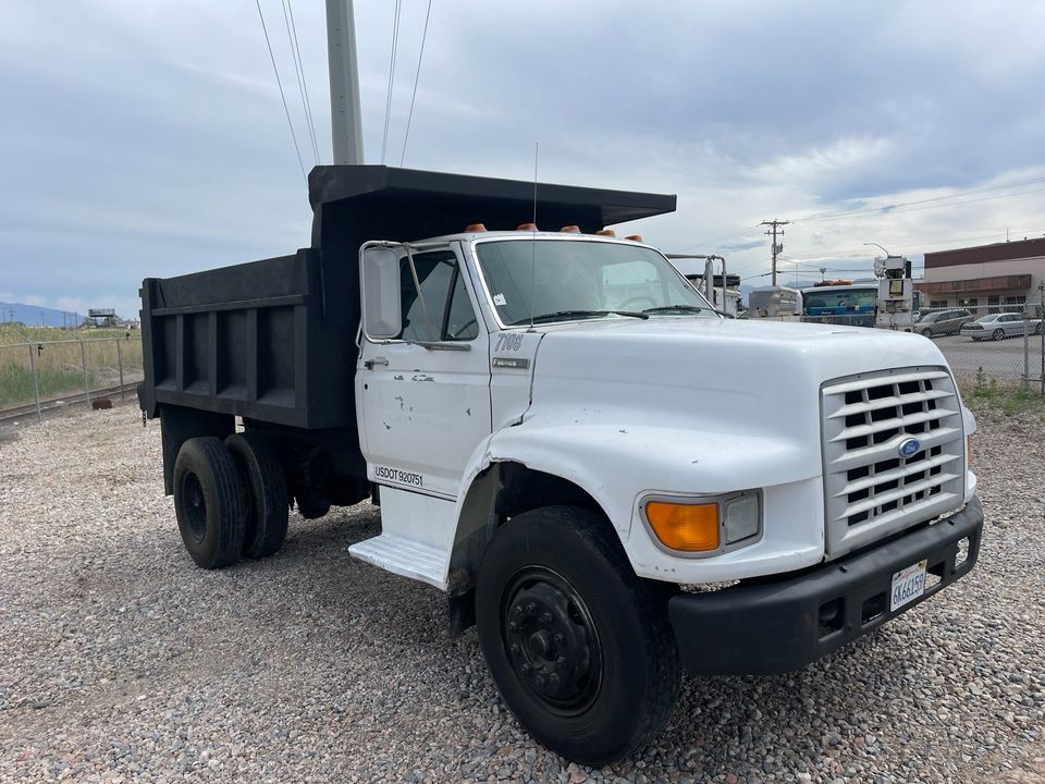 1994 Ford F Series Bobtail Dump Truck