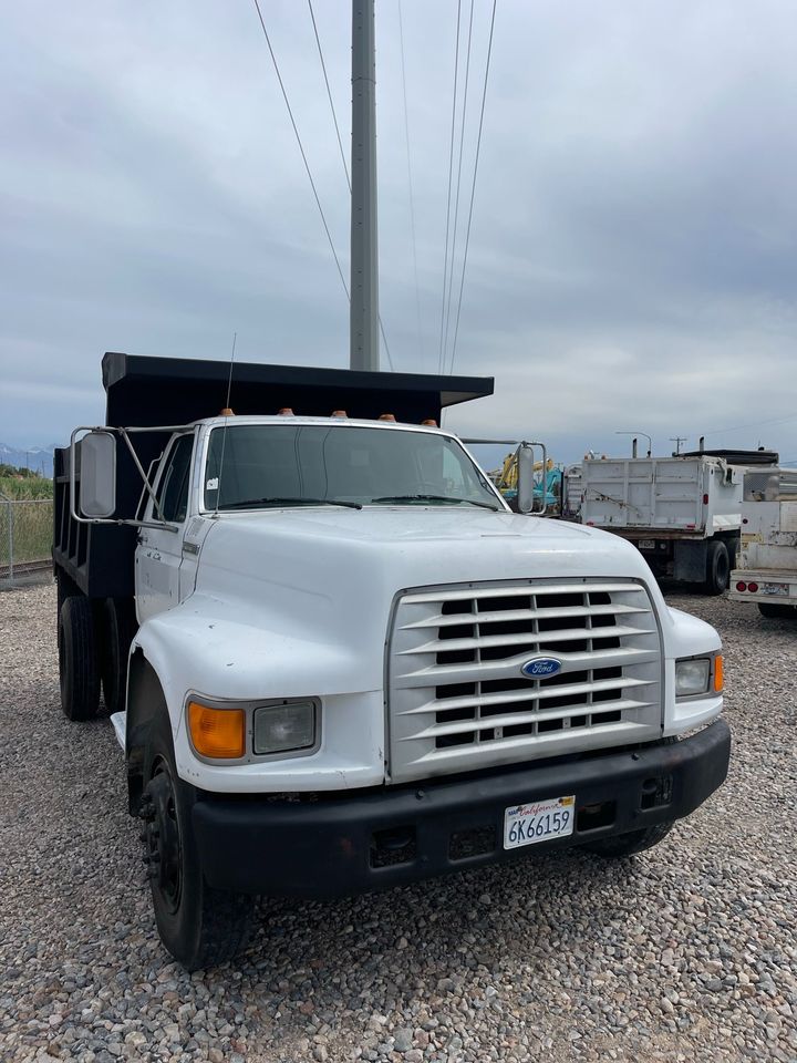 1994 Ford F Series Bobtail Dump Truck